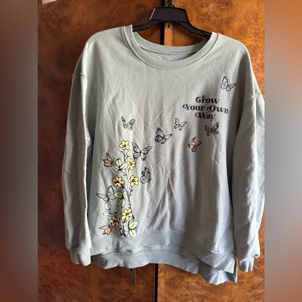 Grow your own way sweatshirt 🦋🌿